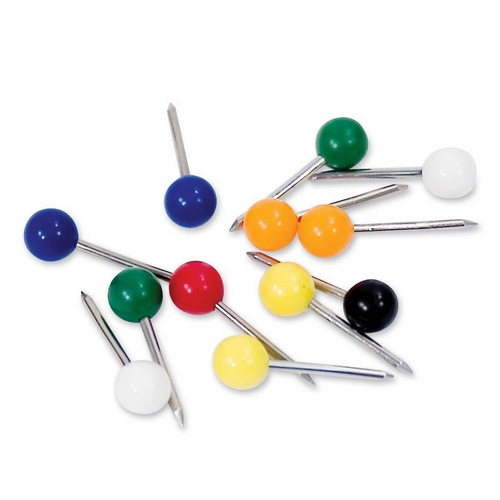 round head map pins